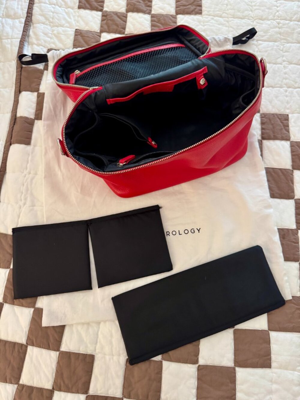 Leatherology XL Train Case + Sport Strap - Picture 10 of 13